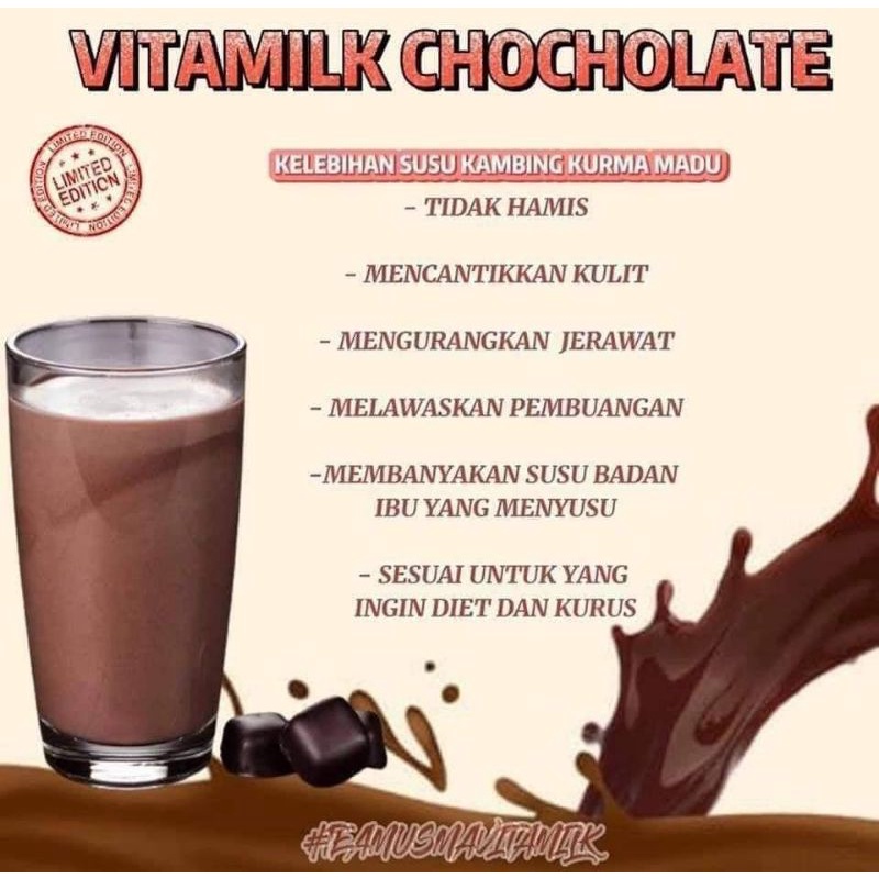 READYSTOCK VITAMILK CHOCOLATE😍