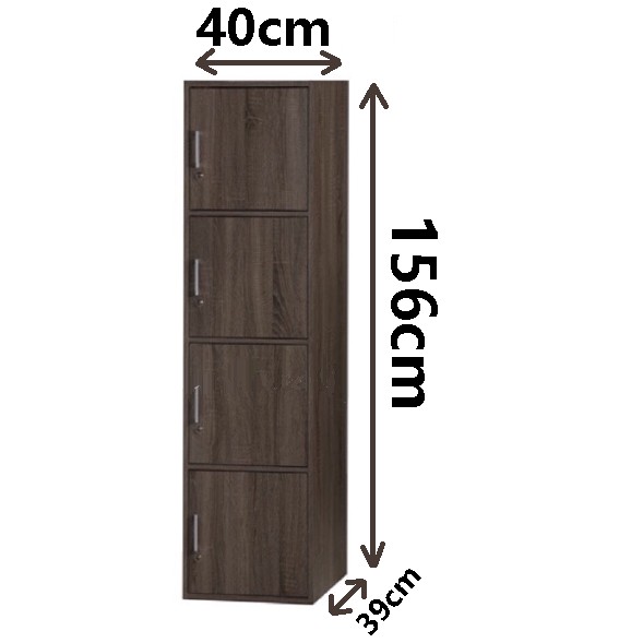 Su 500 Sd 5 Doors Utility Shelf Storage Cabinet Filing Cabinet Sonoma Dark Shopee Malaysia