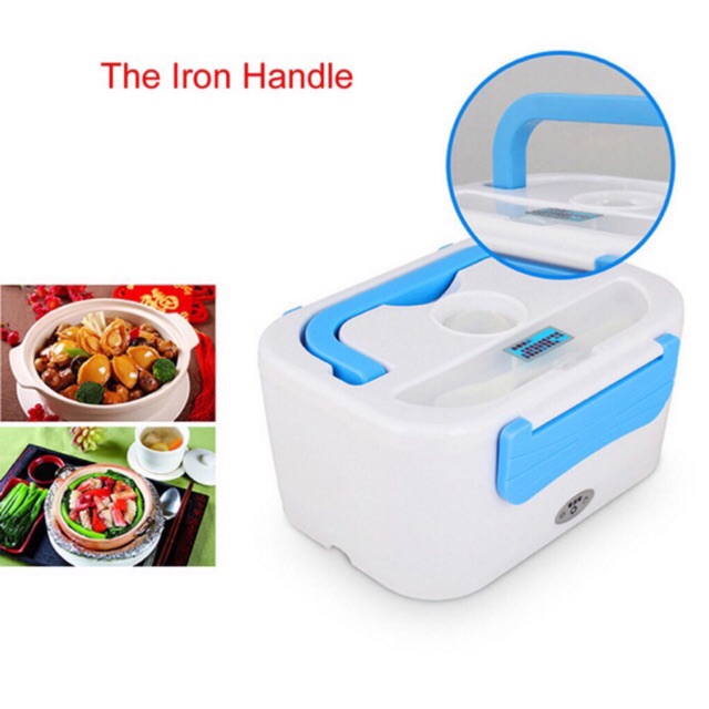 Electric Portable Lunch Box Food Container Warmer Cooker Heater Steamer