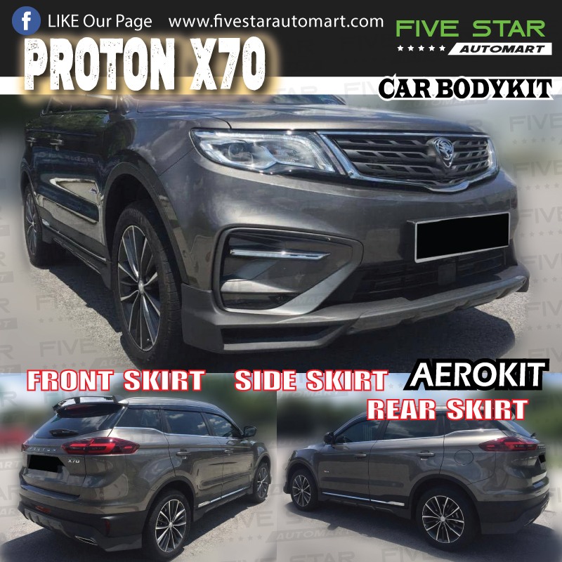 Proton X70 Aerokit Full Set Bodykit Shopee Malaysia