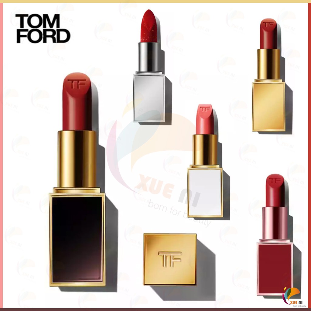 官方正品】TOM FORD汤姆福特烈焰幻魅唇膏TF口红黑管金管白管银管TOM FORD lipstick TF lipstick black tube  Silver tube Gold tube White tube |