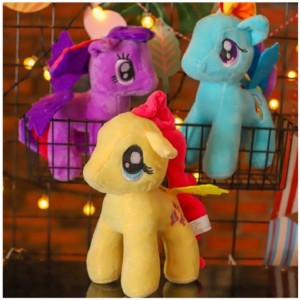 large stuffed pony