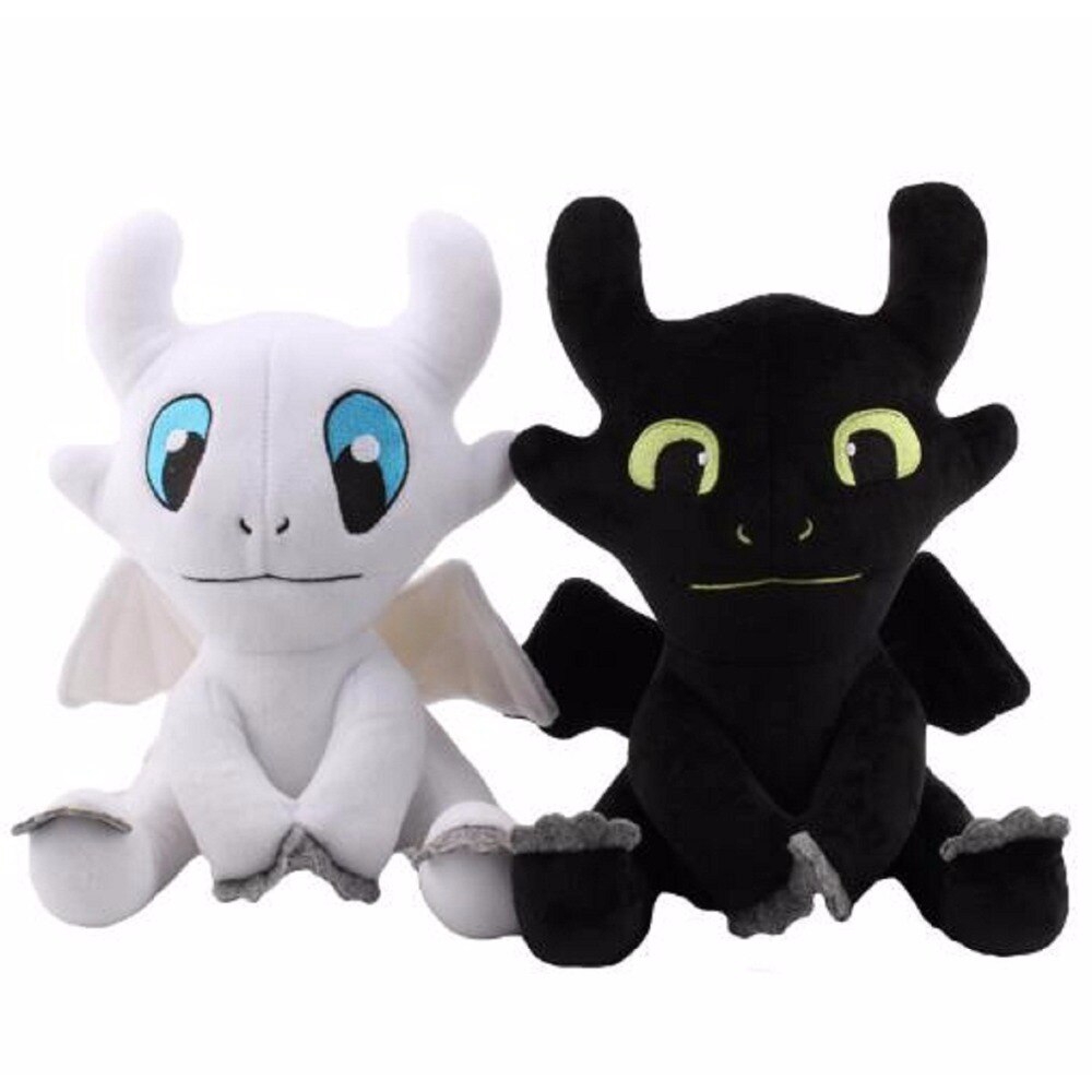light fury and toothless plush