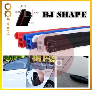 5M Car Door Edge Guards Strip,Seal U Shape Trim Molding Glossy Rubber Lining Protect from Chips,Scratches Fits Most Cars NEVERLAND 16Ft 