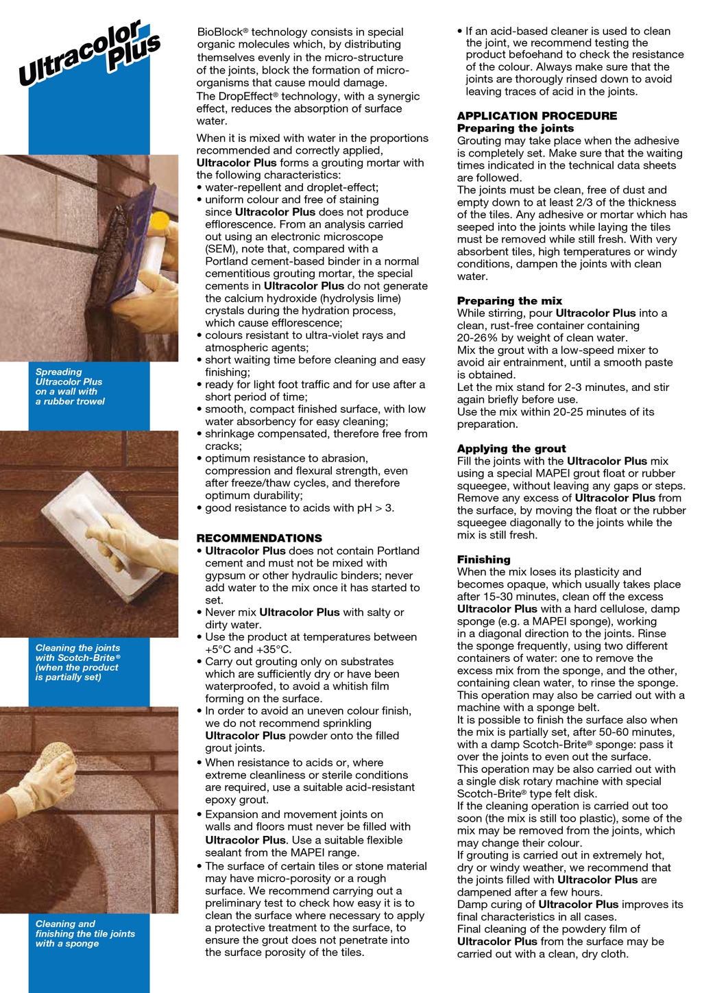 MAPEI ULTRACOLOUR PLUS FOR SWIMING POOL & EXTERIOR AREA HIGH