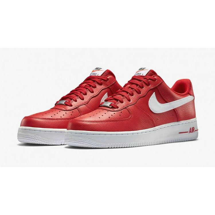 nike air force supreme red