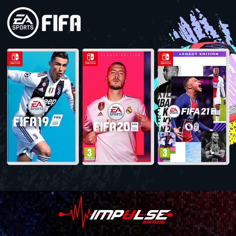 Nsw Nintendo Switch Fifa Legacy Edition Fifa 19 Fifa Fifa 21 Shopee Malaysia