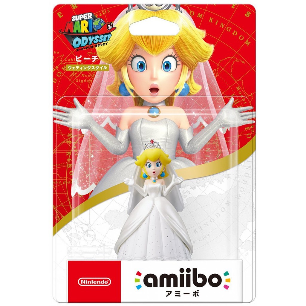 Peach Wedding Outfit Amiibo for Nintendo Switch WII U 3DS Super Mario  Odyssey | Shopee Malaysia