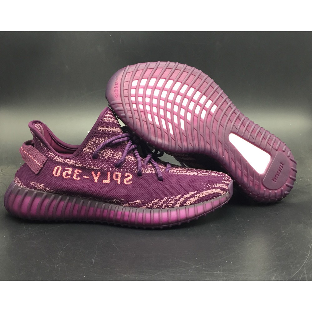 Yeezy red night store purple