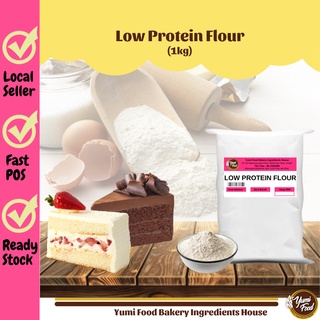 [READY STOCK] 1kg Low Protein Flour/ Cake Flour/ Tepung Low Protein/ Tepung Kek/ General Purpose Flour