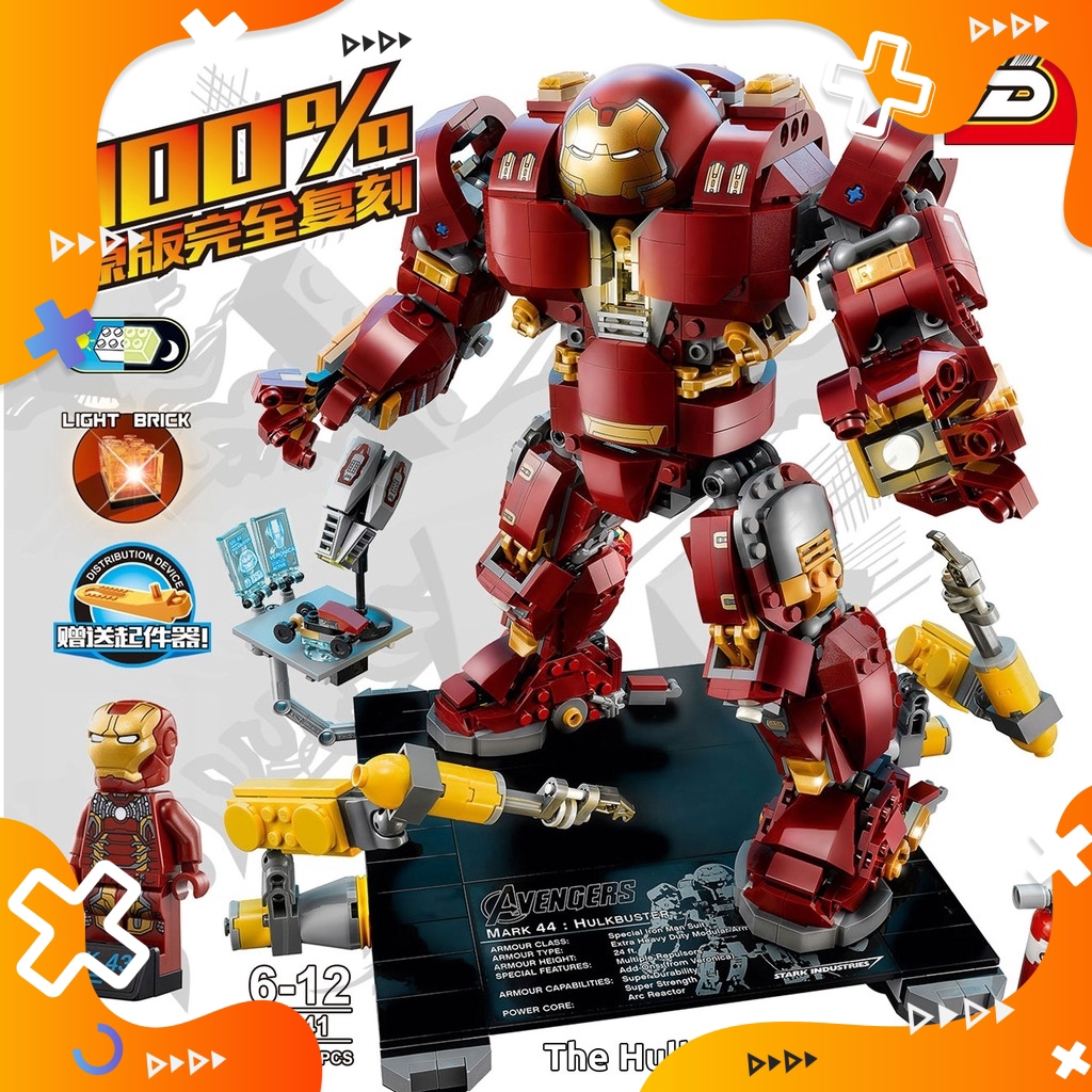 sheng yuan lego iron man