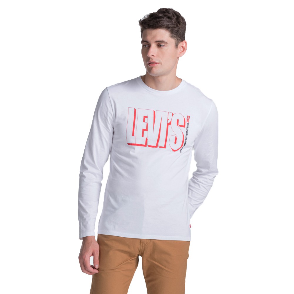 levi's long sleeve graphic tee