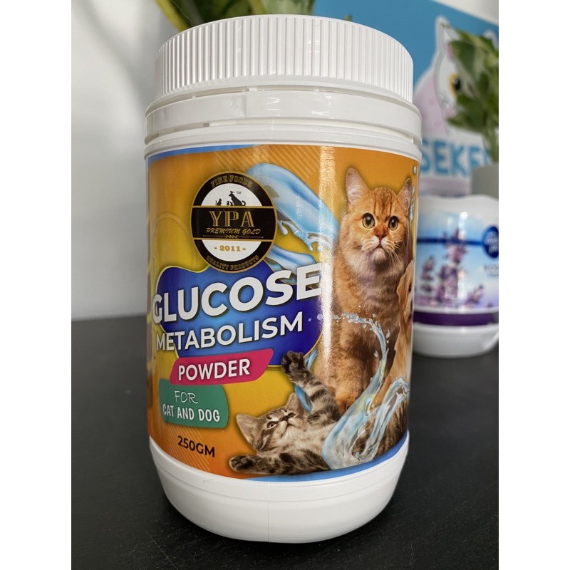 Buy PET WORLD GLUCOSE METABOLISM POWDER FOR PETS 250G  SeeTracker 