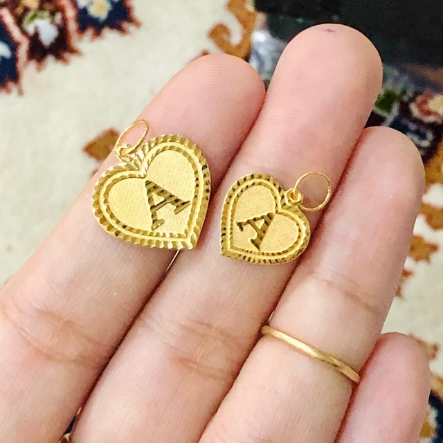 Buy Loket Emas 916 Tulin Loket Huruf Murah Seetracker Malaysia