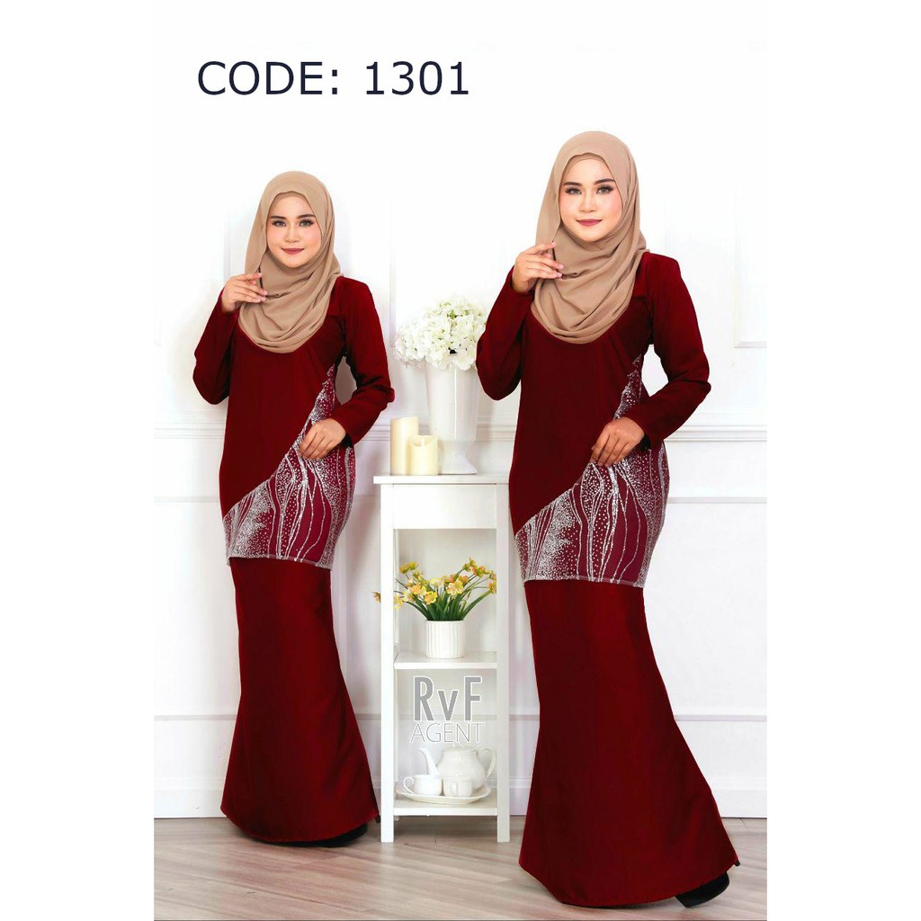 Baju Kurung Lace Exclusive Lace - Size available S to XL (DARK SERIES ...