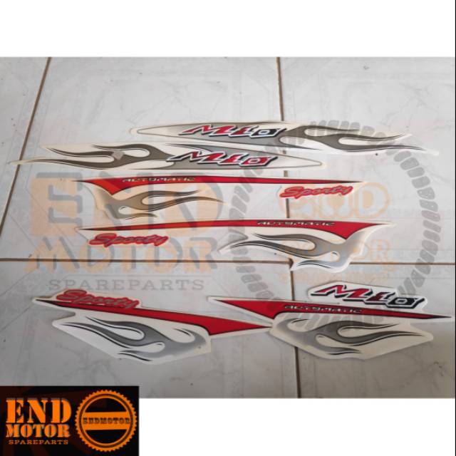 Mio Sporty Streping / Old Mio Sporty Sticker | Shopee Malaysia