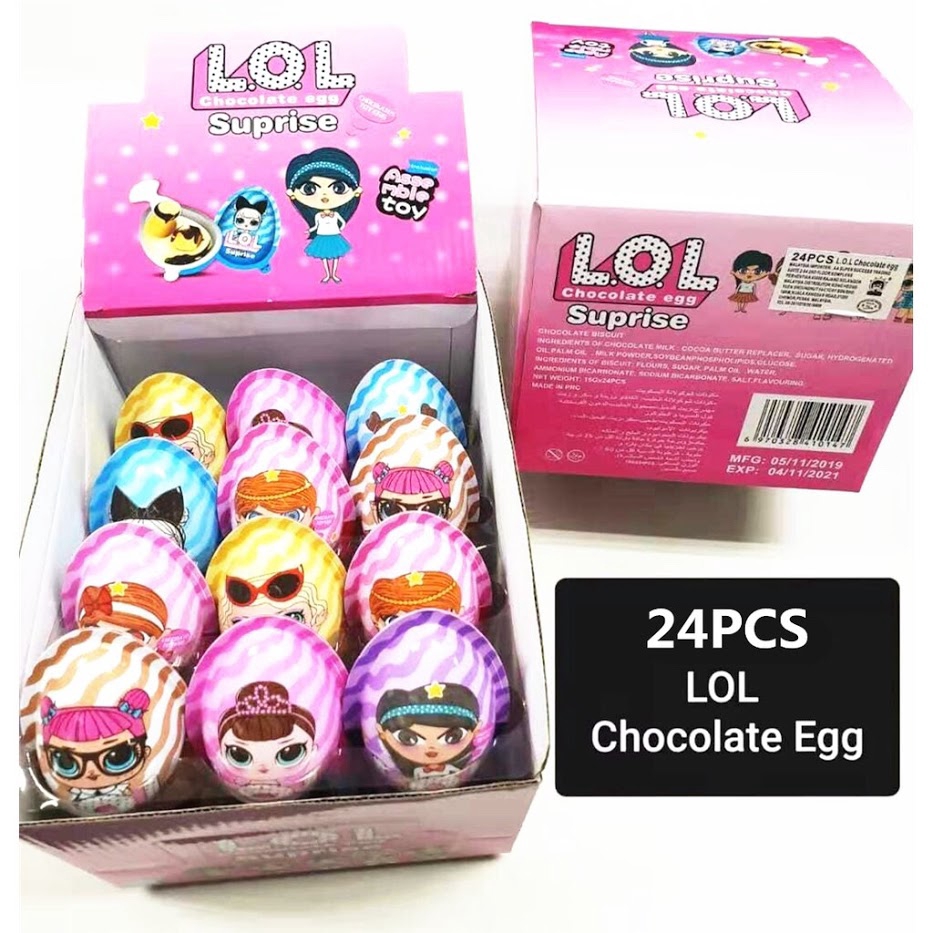 lol surprise egg chocolate