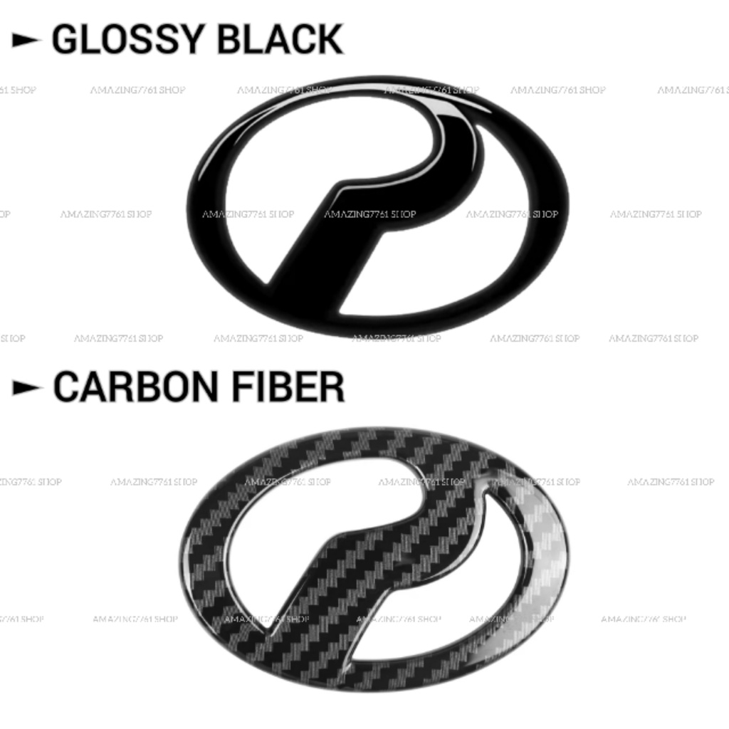 AMAZING PERODUA NEW AXIA 2023 STEERING LOGO EMBLEM FRAME COVER STEERING