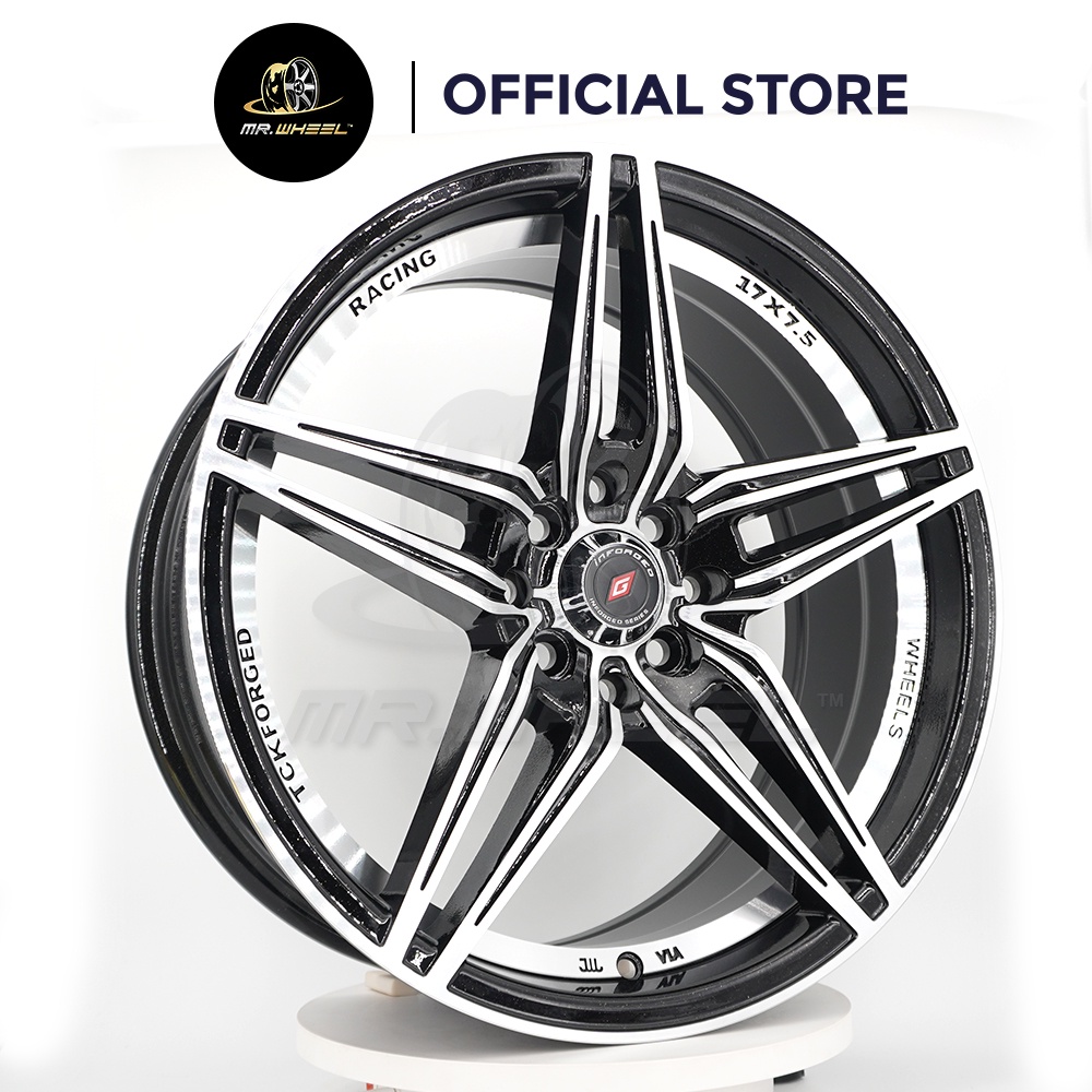 New Sport Rim Inforged Tjz243 17x7 5 8h100 114 3 Et40 17 Inch Mr Wheel