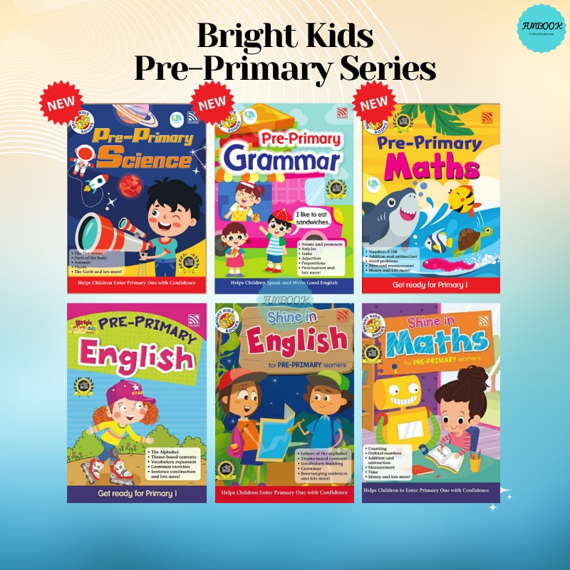 [FUNBOOK] Bright Kids Pre-Primary Series Exercise Book ( 6 Years Old ...