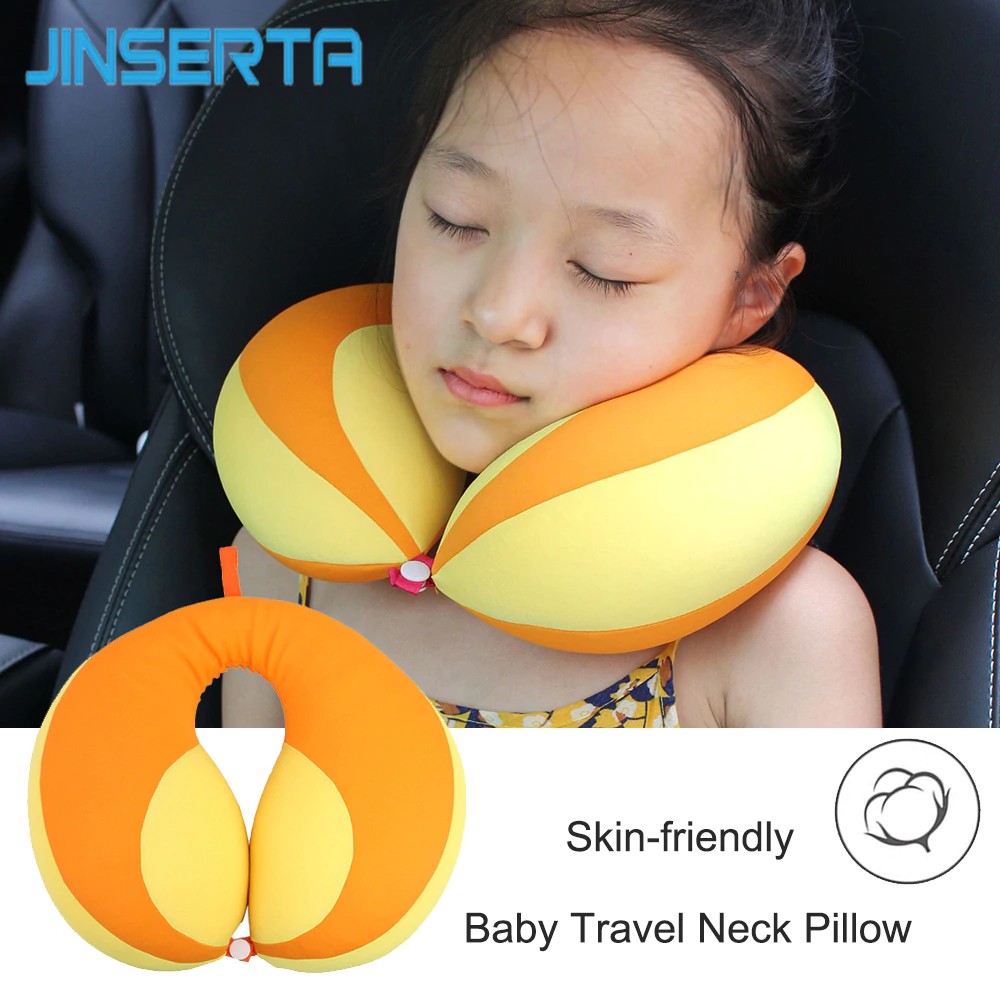 U Shaped Pillow Kids Newbron Travel Neck Pillow For Car Headrest