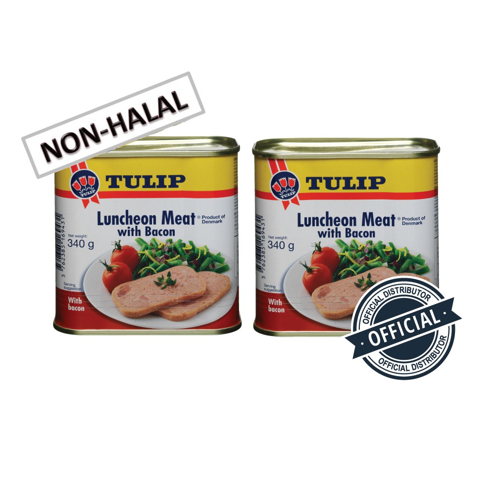 TULIP PORK LUNCHEON MEAT WITH BACON 340G X 2 CANS Shopee Malaysia