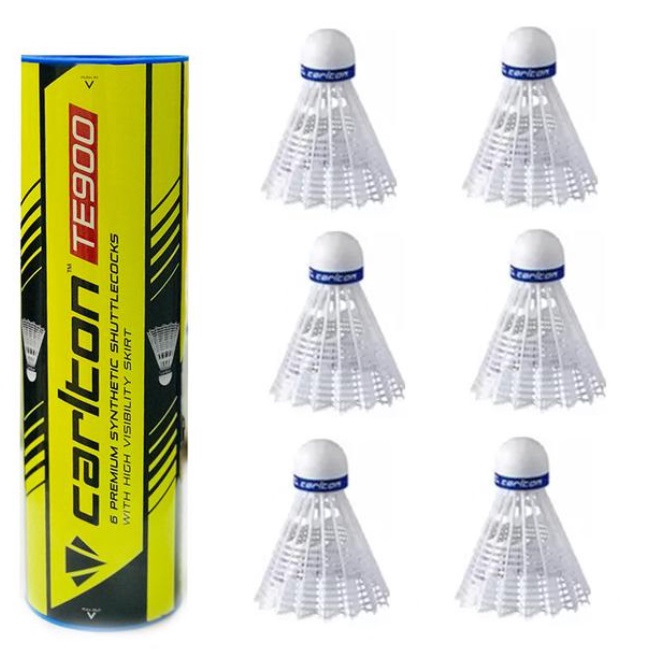Badminton Shuttlecock Plastic Carlton TE900 YZ Shopee Malaysia