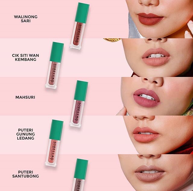 Sobella Lipmatte Legendary Raya Cik Siti Wan Kembang Shopee Malaysia