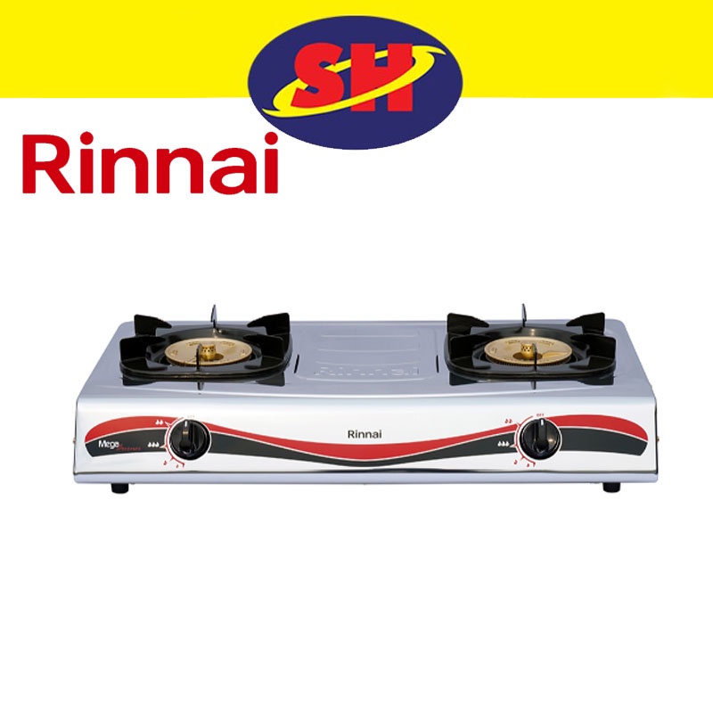 Rinnai X Mm Kw Double Burner Gas Cooker Shopee Malaysia