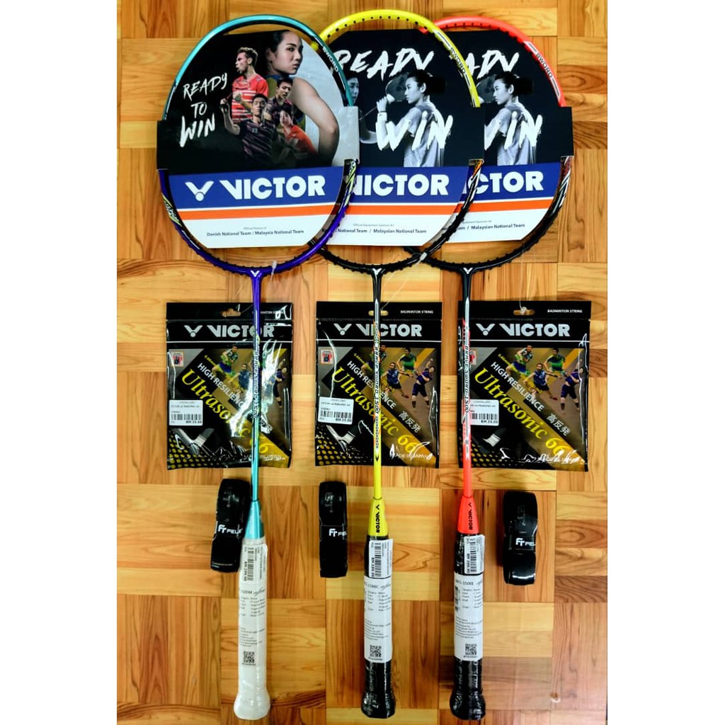 Victor Badminton Racket Brave Sword 1500 (Free String and Grip ...