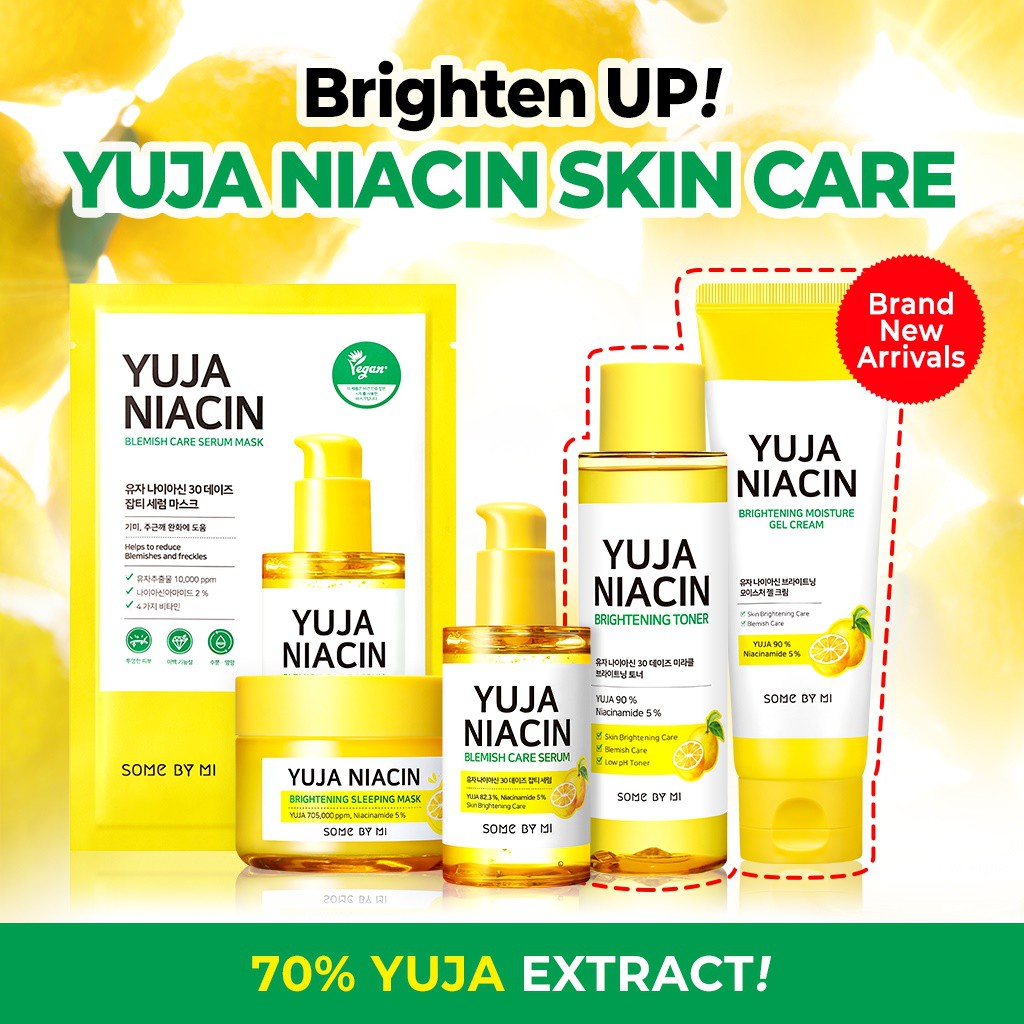 Some Mi Yuja Niacin Brightening Moisture Gel Cream 100ml Malaysia