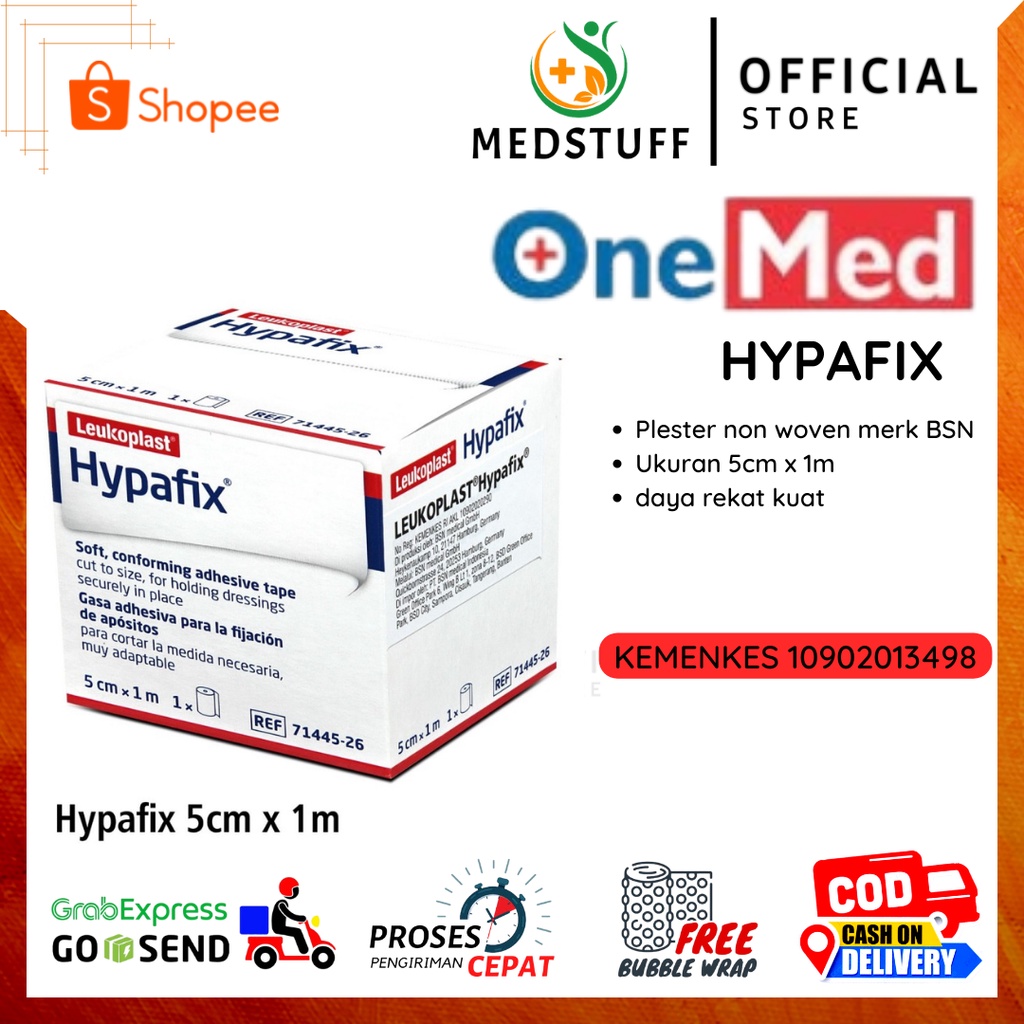 Hypafix Wound Care Plaster 5cm x 1meter Leukopast Hansaplast Shopee