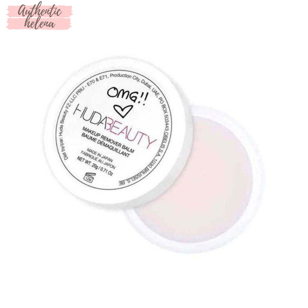 huda makeup remover balm