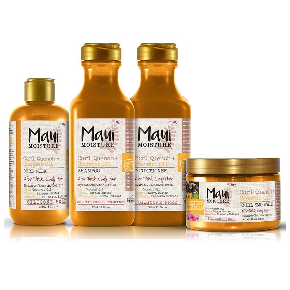 [ iiMONO ] Maui Moisture Curl Quench + Coconut Oil Curl Smoothie