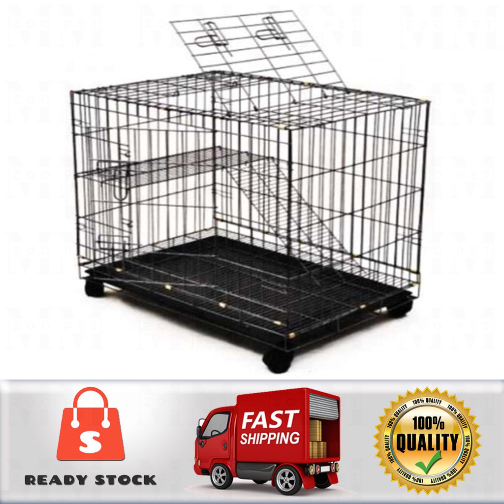 355 Cage / Cat Cage / 2.5 Feet Cage / Sangkar Kucing / Sangkar Anjing - 1  Level