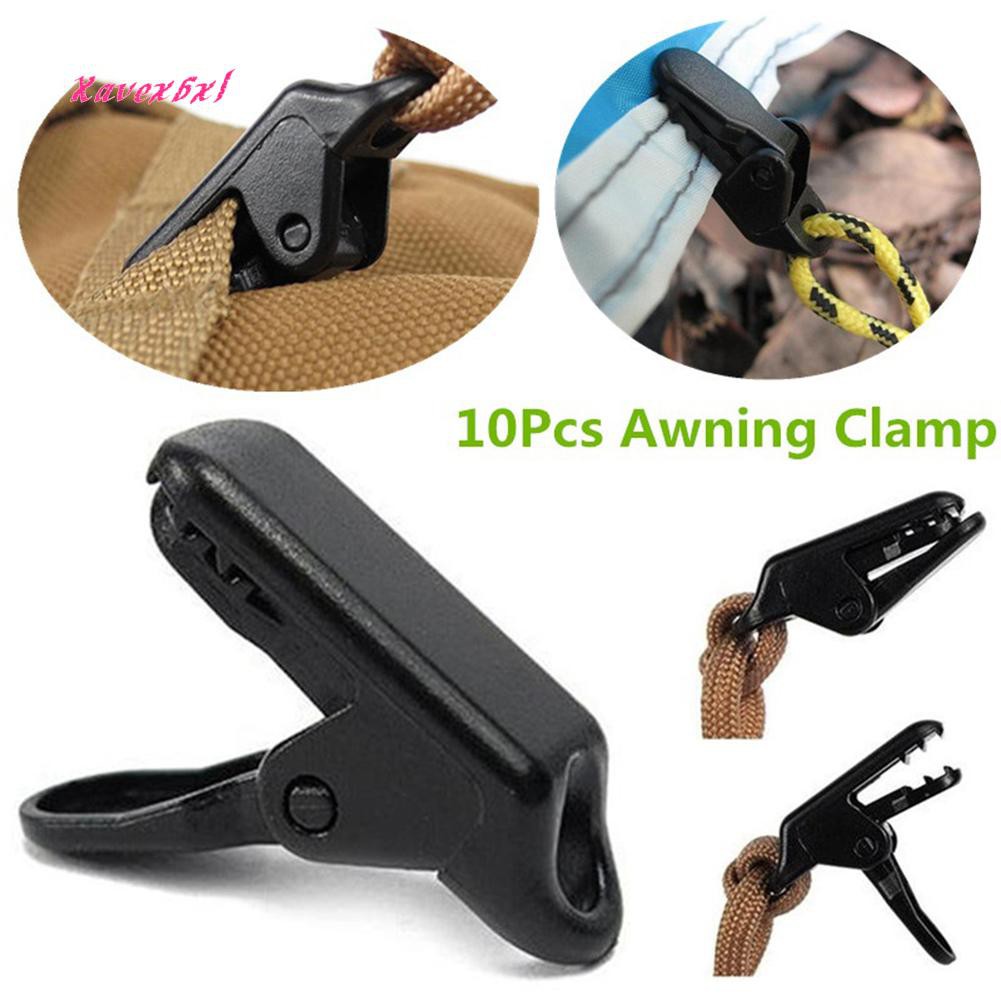 Tarp Clips Spring Clamps Awnings Clamps Tent Clips Tighten For Outdoor Activities 
