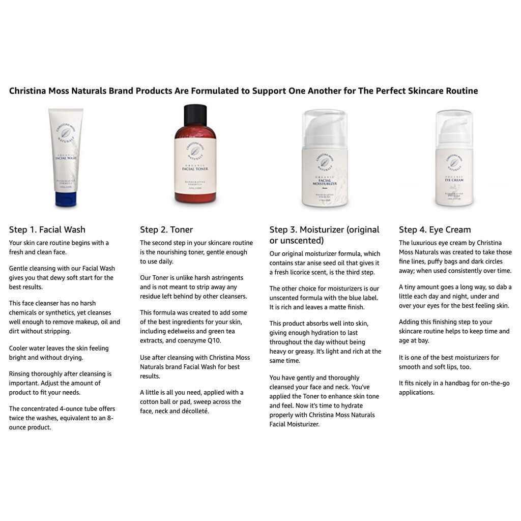 christina moss moisturizer