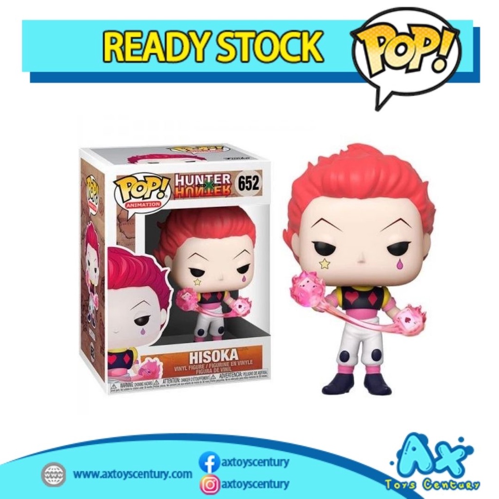 Funko Pop! Animation: Hunter X Hunter - Hisoka #652 100% Genuine