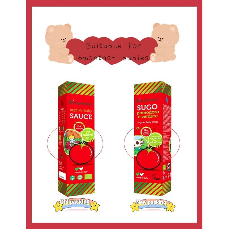 bio junior baby pasta