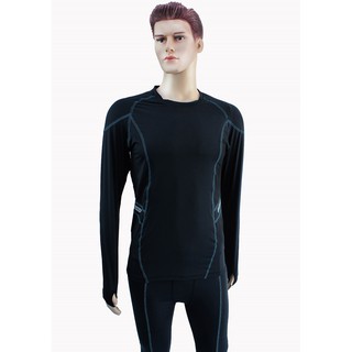 New 2 Piece Men Swimming Suit Swim Wear Dry Fit Black Baju  