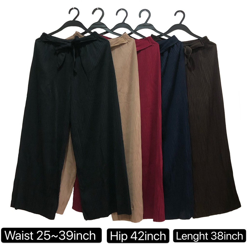 seluar palazzo shopee