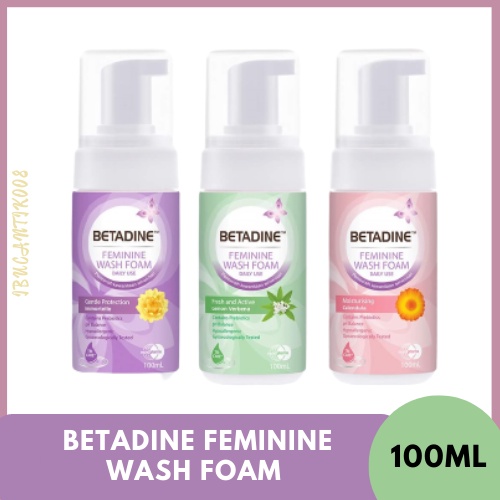 Betadine Feminine Wash Foam (100ml) Shopee Malaysia