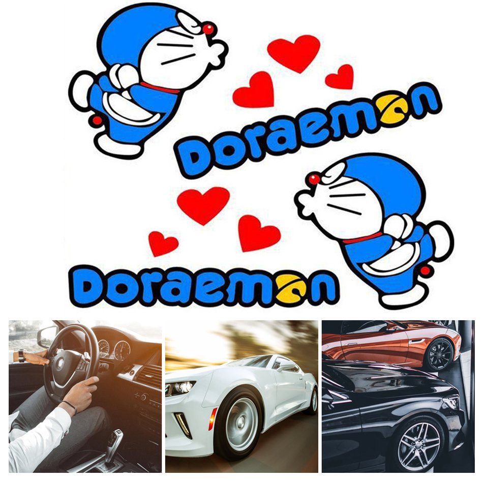 cartoon car decals