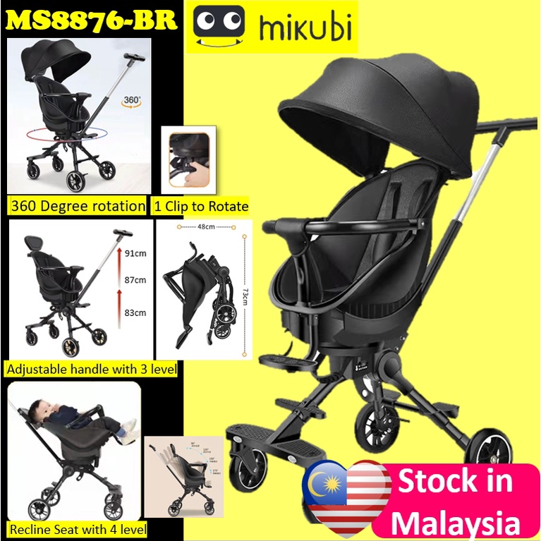 MK Magic Stroller 360 Rotating Kids Stroller Two Way Magic Strollers 2 Way Budak Stroler Lipat