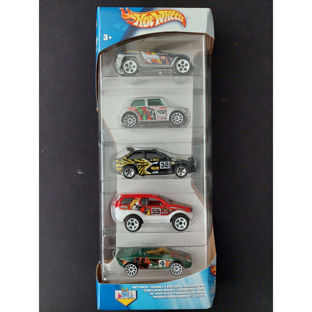 Hot Wheels 5 Pack Loose - Jungle Rally Series - MORRIS MINI ZAMAC ...