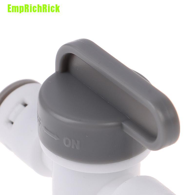 Durable Quality 1/4" Ball Valve Inline Tap Quick Connect Push Fit Ro Water Reverse Osmosis Premium - Image 2