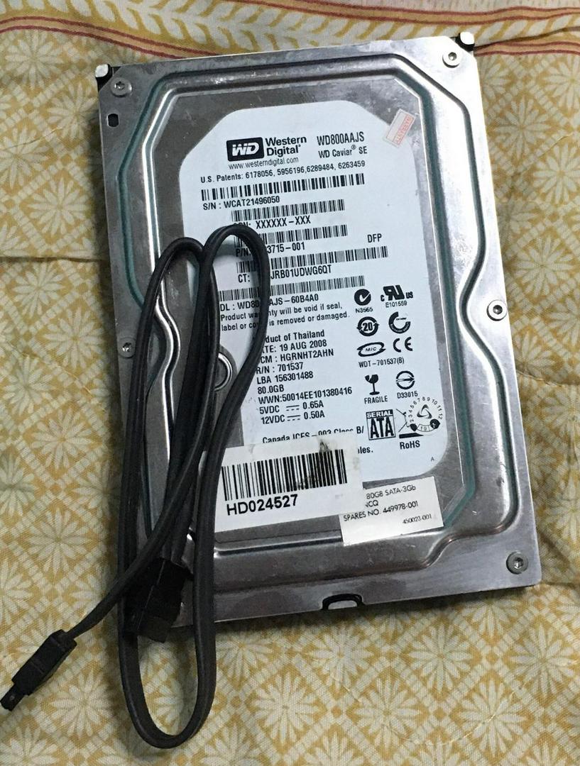 中古】(未使用・未開封品)500GB 7200RPM 32MB 95MM SATA 内蔵ハードディスクドライブ