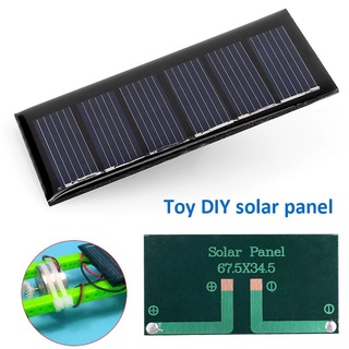 100pcs 0.5v 0.2W 52x26mm Poly Silicon Solar Cell DIY Solar Panel Module Kit 