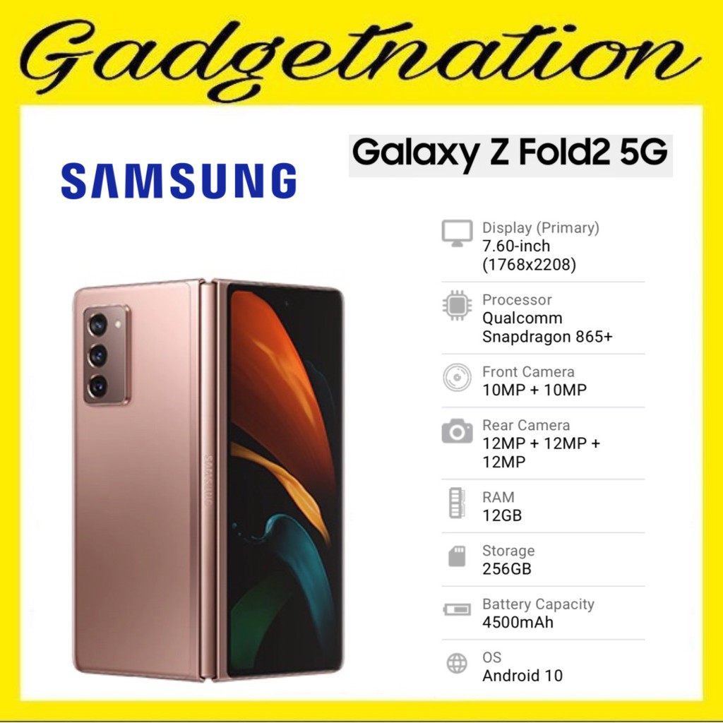 Samsung Galaxy Z Fold 2 Prices And Promotions Oct 22 Shopee Malaysia