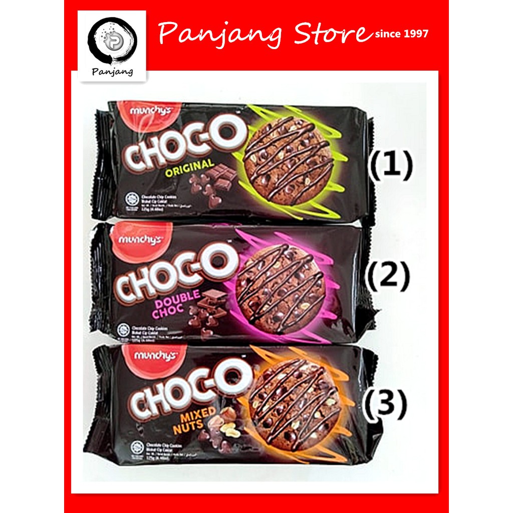 Munchy S Choc O Chocolate Chip Cookies 125g Shopee Malaysia